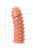 KOKOS - Насадка на пенис реалистичная с дополнительной стимуляцией, 12.7 см (телесный) 