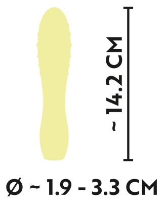 Cuties - Мини-вибратор, 14,2 см (жёлтый)