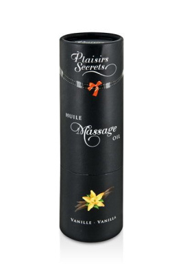 Plaisir Secret - массажное масло с афродизиаками и ароматом ванили, 59 мл 