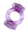 ToyFa - Фиолетовое виброкольцо с двумя вибропульками, 5.2х2 см 