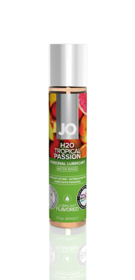 Оральная смазка System JO - H2O, 30 мл (тропические фрукты)
