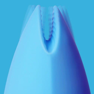 Svakom Candy - вибромассажер для клитора, 9.5х4.5 см (голубой) 