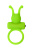 A-Toys by TOYFA Flik - Эрекционное кольцо на пенис, 9,1 см (зеленый) 