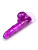 Браззерс - Яркий реалистичный фаллоимитатор, 17х3.5 см (фиолетовый)