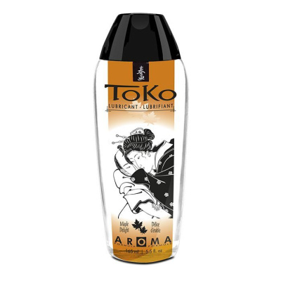 Shunga Toko Aroma Maple Delight - Съедобный гель для интимного массажа и орального секса, 165 мл (кленовое наслаждение)