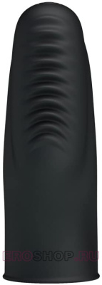 Насадка на палец с вибрацией Stanford от компании Baile, 6.8 см (чёрный) 