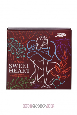 Возбуждающий шоколад с афродизиаками JuLeJu Sweet Heart, 9 гр.
