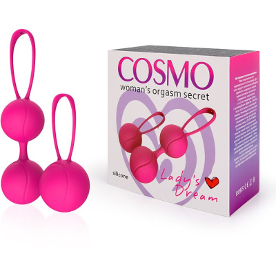 Bior Toys - Набор вагинальных шариков, 3.4 см (розовый)