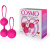 Bior Toys - Набор вагинальных шариков, 3.4 см (розовый)