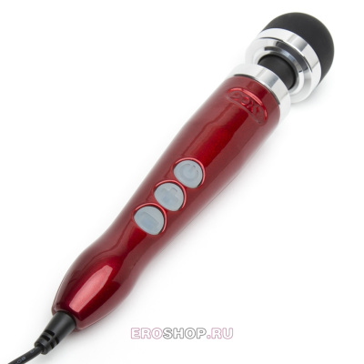 Doxy Number 3 - универсальный вибромассажёр, 28х4,5 см (красный) 