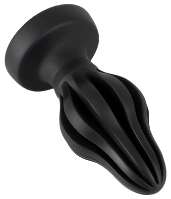 ORION Super Soft Butt Plug - Анальная пробка, 11 см (черный) 