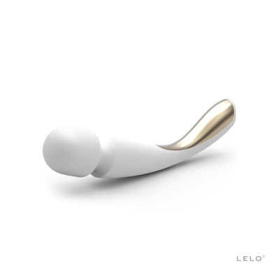 Lelo Smart Wand Medium - Универсальный вибромассажер, 22х4 см (слоновая кость) 