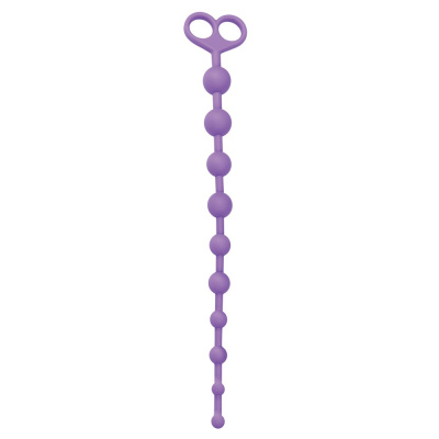 Анальный стимулятор Juggling Ball - Toyz4lovers, 33.6 см (фиолетовый)