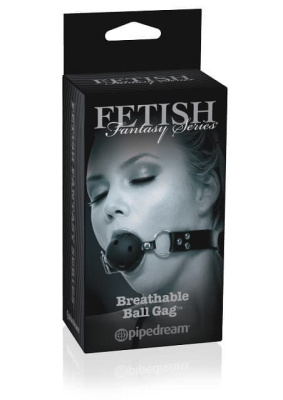 Fetish Fantasy Series Breathable Ball Gag - дышащий кляп, (черный)