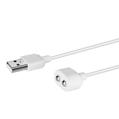 Satisfyer USB Charging Cable white кабель для зарядки для вибромассажеров Satisfyer, 110 см (белый) 
