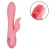 CalExotics Pasadena Player вибромассажер кролик с фунцией ротации, 21.8х3.8 см (розовый)