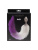 Lola Games Diamond Starlit Purple металлическая анальная пробка с длинным хвостом, 8.1х3.4 см (фиолетовый) 