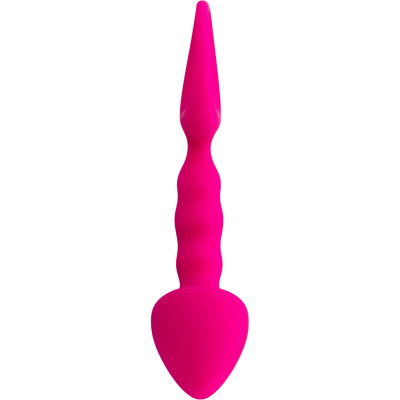 ToDo by Toyfa Bong - Анальная пробка с толстой головкой, 12.5х3 см (розовый) 