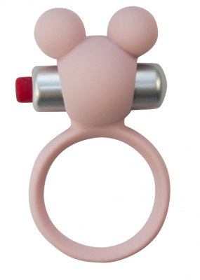 Lola Games Emotions Minnie - Эрекционное виброкольцо со съемной вибропулей, 4 см (розовый) 