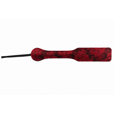 Джага-Джага шлепалка с жакардовым узором, 32х5.5 см (красный)