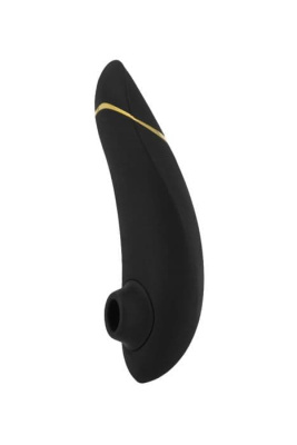 Womanizer Premium - Бесконтактный клиторальный стимулятор, 15.5 см (чёрный) 