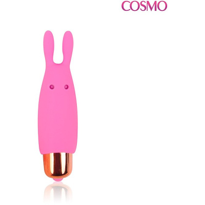 Cosmo - Мини-вибратор для клитора и сосков, 7,3х2,4 см (розовый) 