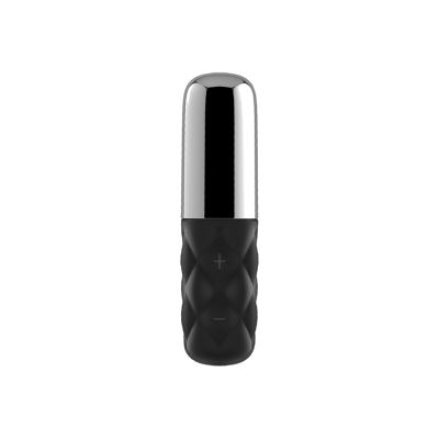 Satisfyer Mini Sparkling Darling - мощный миниатюрный вибратор, 11.44х3 см (серебристый) 
