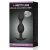 LyBaile - Pretty Love silicone Anal balls - Анальная пробка со смещенным центром тяжести, 12.5х3.3 см (чёрный) 