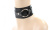 БДСМ Арсенал широкий кожаный чокер с кольцом, OS (чёрный)