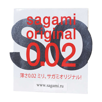 Sagami Original 002 - Презерватив полиуретановый, 1 шт