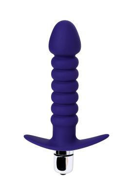 Штучки-Дрючки - Анальный вибратор, 14 см (фиолетовый) 