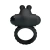 Эрекционное кольцо с вибрацией  Pretty Love Eudora, 2.5 см (чёрный) 