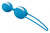 Fun Factory Smartballs Duo - Вагинальные шарики, 10 см (голубой)