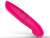 Браззерс - стильный мини-вибратор, 12.5х2.5 см (розовый)