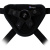 Uni Strap 8 Black Belt Champion - Комплект: трусики с двумя насадками для страпона, 20.5х4 см 