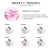 FeelzToys Femme Fit - Набор вагинальных шариков разного веса, 16х2.8 см (розовый)