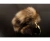 Пикантные штучки - Маленькая  анальная пробка с хвостом енота, 6х2.7 см (золотистый) 