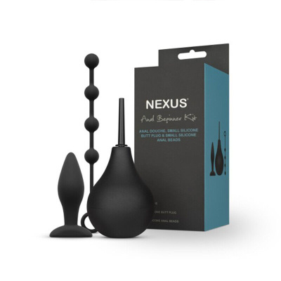 Nexus - Анальный набор для начинающих (черный) 
