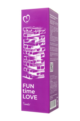 Eromantica «Падающая башня Fun time love» - Игра для влюбленных пар  
