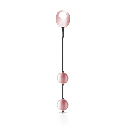 Rosy Gold Nouveau Ben Wa Balls - Металлические вагинальные шарики, 2.8 см (бронзовый)