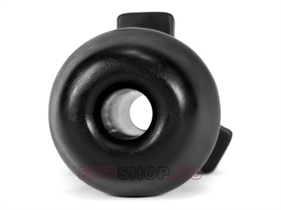 Анальная боеголовка с семяизвержением Oxballs Ass Bomb Filler Plug Black S - Mister B 7.5 см (чёрный) 