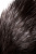 Metal by TOYFA - Анальная пробка с хвостом черно-бурой лисы, 45 см (серебристый) 