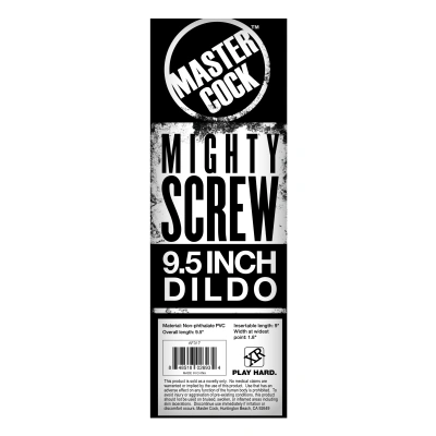 Mighty Screw - фаллоимитатор с винтовой конструкцией, 24.13х5.7 см
