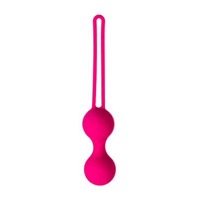  A-toys - Набор вагинальных шариков различной формы и размера (розовый)