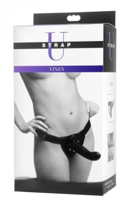 Vixen - Силиконовый страпон, 18 см