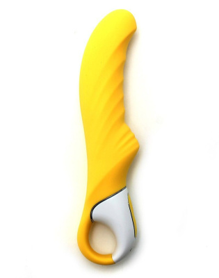 Satisfyer Vibes Yummy Sunshine - Желтый вибратор для точки G, 22х4 см (желтый)