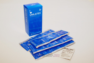 Презервативы Unilatex Natural Plain, 12 шт + 3 шт в подарок