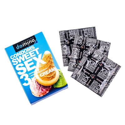 Luxe - презервативы для орального секса Domino Sweet Sex Ice Cream, 18 см