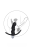 Levett Zac - Анальный стимулятор с вибрацией, 10.5 см (чёрный) 