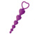 Анальный стимулятор ёлочка от Cosmo, 14.5 cм (фиолетовый)